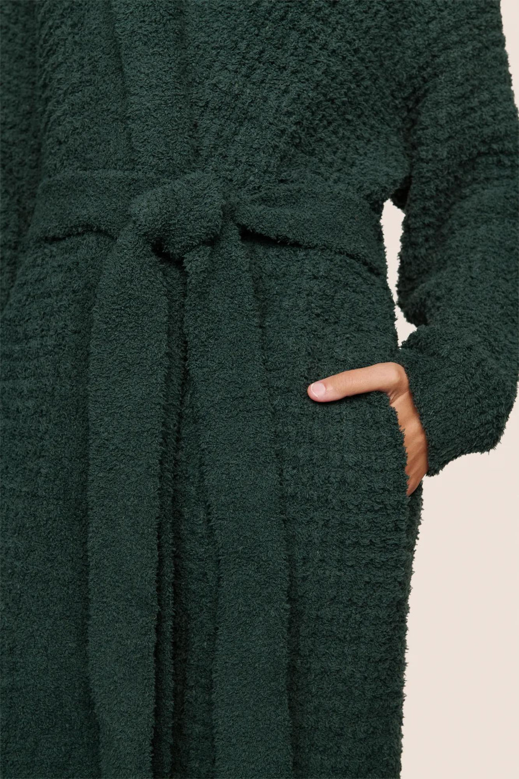 Recycled Boucle Waffle Robe